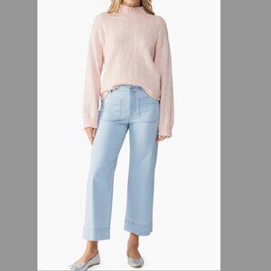 Sanctuary: The Marine Crop Straight Leg Jeans